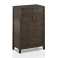 thumbnail image 3 of FOA Hamson 3-Piece Gray Wood Bedroom Set - Queen + Nightstand + Chest, 3 of 10