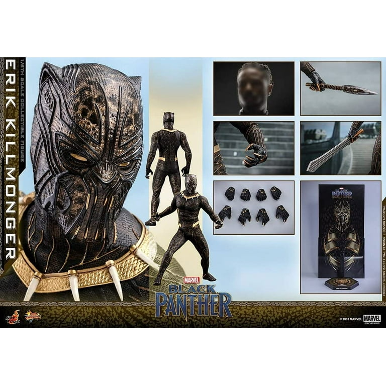 Hot Toys Movie Masterpiece Series Black Panther Erik Hot Toys Movie Masterpiece Series Black Panther Erik