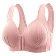 thumbnail image 3 of Patlollav Summer Bras 2024,Womens Bra New Front Buckle Anti-Sagging Plus Size Thin Underwear, 3 of 3