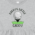 thumbnail image 4 of Inktastic Daddy's Little Caddy Cute Golf Ball Girls Baby Dress, 4 of 5