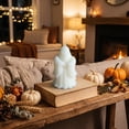 thumbnail image 4 of Halloween Ghost Candles, Spooky Wax Burning Candle, Decorative Cute Horror Large Halloween Candles, for Party Favor Home Fall Decor Table Bedroom Gifts Living Room, 4 of 7