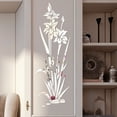 thumbnail image 4 of Vikakiooze Home Decor , 3D Diy Flower Shape Acrylic Wall Sticker Modern Stickers Decoration, 4 of 7