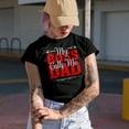 thumbnail image 2 of My Boss Calls Me Dad, Father's Day, Navy Blue T-Shirt, XL, 2 of 5