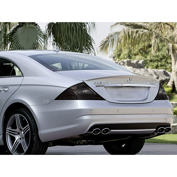 Rvinyl Tail Light Tint Covers Compatible with Mercedes-Benz CLS-Class 2005-2011 - Blackout Smoke