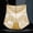Yellow, variant on uublik Lace Cheeky Panties for Women High Waist Breathable Briefs Soft Underpants Ladies Stretch Panties Womens Lace Underwear Blue