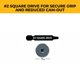 thumbnail image 3 of Tornillos FastCap PowerHead 6,35 cm #2 Torno Cuadrado Paquete de 150, 3 of 5