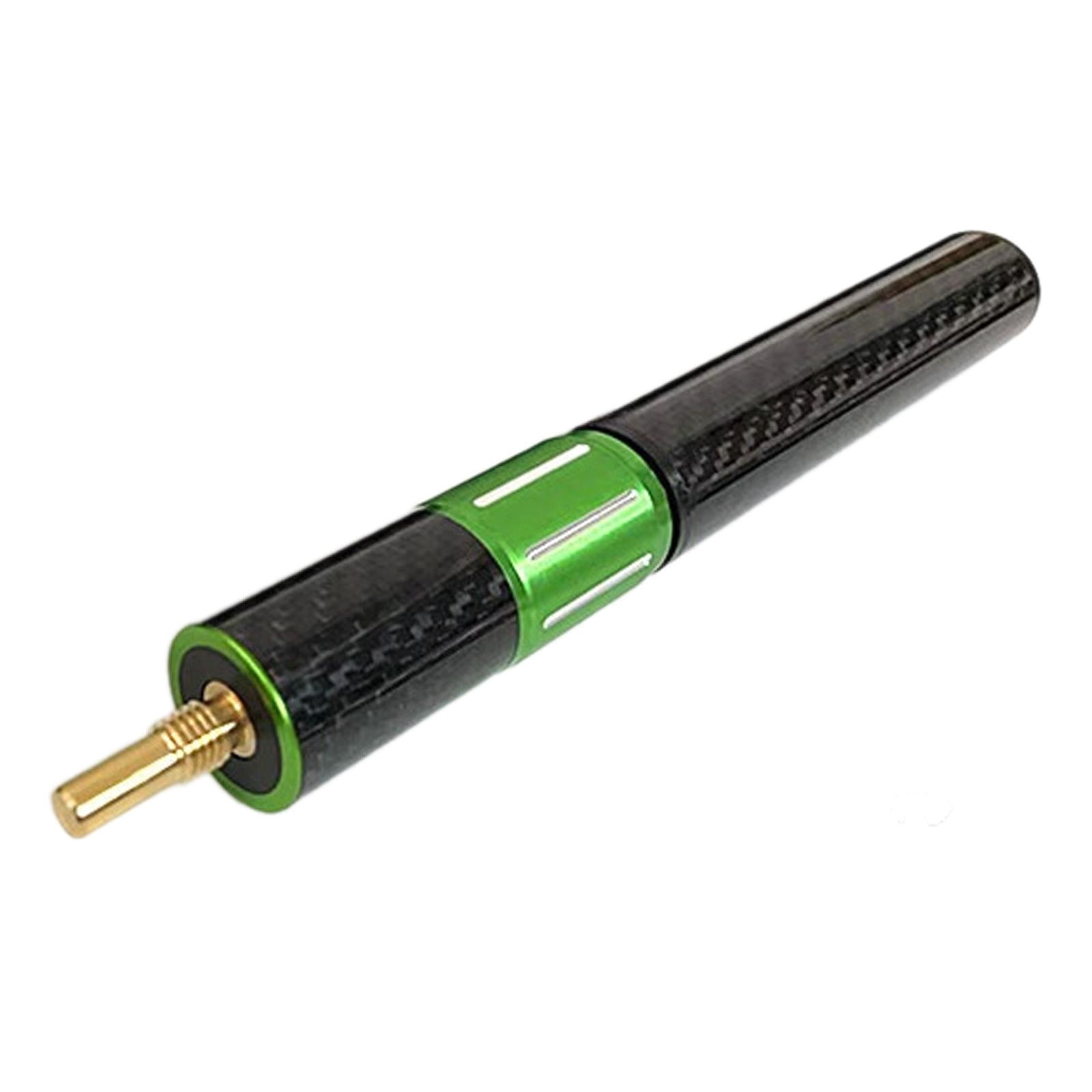 funtasica Billiard Cue Extension Pool Cue Extender Comfortable Compact Retractable Exercise Equipment Pool Accessory Pool Cue Extension 9inch