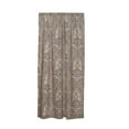 thumbnail image 4 of Levtex Home - Kasey - Window Panel with Rod Pocket - One Curtain Panel 84 inch Length - Ogee Medallion - Taupe, Grey, Teal, Burgundy - 100% Cotton - Lined, 4 of 5