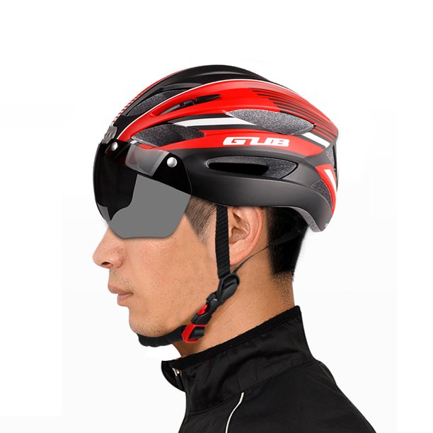 Casco para montar en bicicleta, casco de bicicleta de carreras ajustable, equipo de ciclismo al aire libre