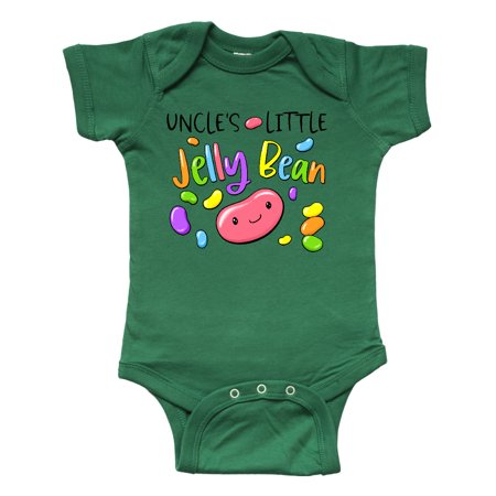 

Inktastic Uncle s Little Jellybean Cute Easter Candy Gift Baby Boy or Baby Girl Bodysuit