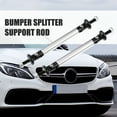 thumbnail image 2 of Unique Bargains 1pair 75mm 2.95' Splitter Support Rods Adjustable Front Rear Bumper Lip Splitter Strut Rod Tie Support Bars Silver Tone, 2 of 6