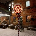 thumbnail image 1 of Xihbxyly Luces Navideñas de Hierro para Jardín, Diseño de Muñeco de Nieve con Energía Solar, Iluminación Decorativa para Exteriores, Ambiente Festivo, Fácil Instalación, Resistentes a La Intemperie,, 1 of 6