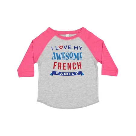 

Inktastic France Awesome French Family Gift Toddler Boy or Toddler Girl T-Shirt