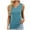 Blue, variant on Women's V Neck Tank Top Casual Sleeveless Tops Comfort Tunic Shirt Tee Summer Loose Fit Everyday Going Out Blouse Pink XXL