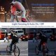 thumbnail image 4 of Smart Bike Tail Light Alarm USB Rechargeable Anti-Theft Bicycle Alarm with Remote, 4 of 5