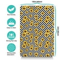thumbnail image 5 of Pet Food Mat Absorbent Water Non-Skid Dog Water Mat Sunflower Buffalo Plaid Cat Mat for Food Eco-Friendly Durable Pet Placemat, 5 of 7
