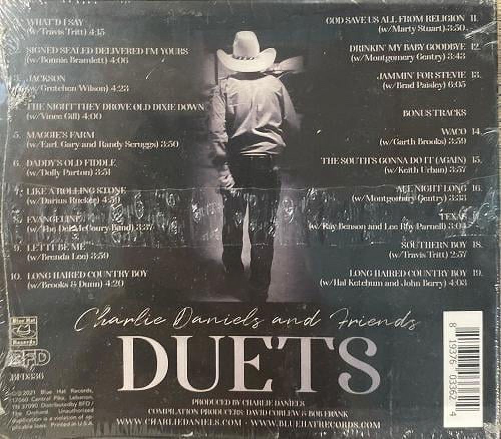 Charlie Daniels & Friends - Duets (Walmart Exclusive) - CD [Exclusive] - image 2 of 2