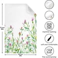 thumbnail image 3 of GZHJMY Purple Flowers Kitchen Dish Towels 1 Piece,Absorbent Soft Dishcloths Towels Reusable Hand Towels Quick Drying Cleaning Cloth, Tea Towels,18" x 28" Washcloths Decorative Towels, 3 of 7