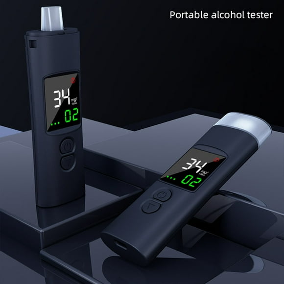 Breath Alcohol Tester Handheld Breathalyzer Alcohol Test Tools Digital Car