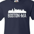 thumbnail image 4 of Inktastic Boston Massachussetts Skyline Youth T-Shirt, 4 of 5