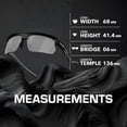 thumbnail image 5 of Oakley OO9400 Bisphaera Rectangle Shaped Polarized Sunglasses for Men & Women - Includes Official Eyewear Kit - Matte Black Frame with Prizm Black Lens, 5 of 6