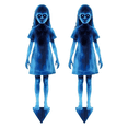 thumbnail image 3 of ‌XMMSWDLA 2025 Halloween Ghost Statue Pair - Halloween Outdoor Decor,Scary Doll Figurine-Metal Garden Stakes for Outdoor Yard Deco, 3 of 6