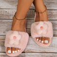 thumbnail image 2 of Vedolay Slippers Women Cozy Warm Winter Slip On House Shoes Winter Warm Shoes Pink,41, 2 of 5