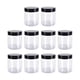 thumbnail image 3 of Tarro para mascotas con tapa redonda apilable, reutilizable, ligero, transparente, latas de cocina para 10 unidades de 400 ml., 3 of 9