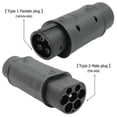 thumbnail image 3 of Sae Adaptor Iec 62196 2 To J1772 Type 1 Electric Cars Charging Ev Vehicle Charger One Side Connecto, 3 of 5