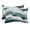 Hunter Green, variant on Chaise Lounge Headrest Pillow 1 Pack, Navy Blue Ombre Waterproof Chair Pillows with Insert & Adjustable Elastic Strap for Beach Pool Recliner, Modern Geometric Moire Abstract Art Outdoor Patio Pillow