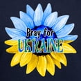 thumbnail image 3 of CafePress - Pray For Ukraine Blue And Yellow Sunflower Sweatsh - Pullover Hoodie, Classic, Comfortable Hooded Sweatshirt, 3 of 4