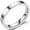 Silver, variant on 3mm Stackable Stainless Steel High Polished Wedding Band Classical Ring