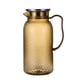 thumbnail image 2 of CaiYueKe 1L Diamond Pattern Pitcher with Stainless Steel Lid and Strainer, High-Temperature Resistant, BPA-Free, Clear Plastic Beverage Jug for Water, Juice, Iced Tea, Bar, Restaurant, Kitchen, 2 of 7