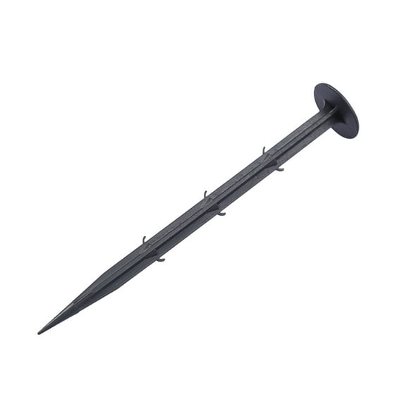 Plastic Garden Fence, 50Pcs Garden Stakes Plastic Scape Staples, Sod Staples for Artificial Grass, Sod Pins Stakes for Securing Fences Barrier, Plastic Garden Parterre