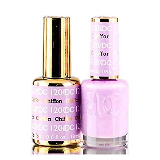 Esmalte en Gel DND DC Púrpuras, 0.5 oz + a juego