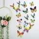 thumbnail image 5 of Elegante arte de pared con mariposas, pegatinas de mariposas 3D con efecto de doble capa para espacios habitables, material de PVC mejorado que garantiza una decoración duradera y reutilizable,, 5 of 7