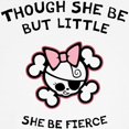 thumbnail image 3 of CafePress - She Be Fierce Ringer T - 100% Cotton Ringed T-Shirt, 3 of 4