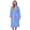 Blue, variant on Hooded Robes for Women Soft Long Towel Bathrobes Quick Dry yet Warm Men Womens Robe with Pockets