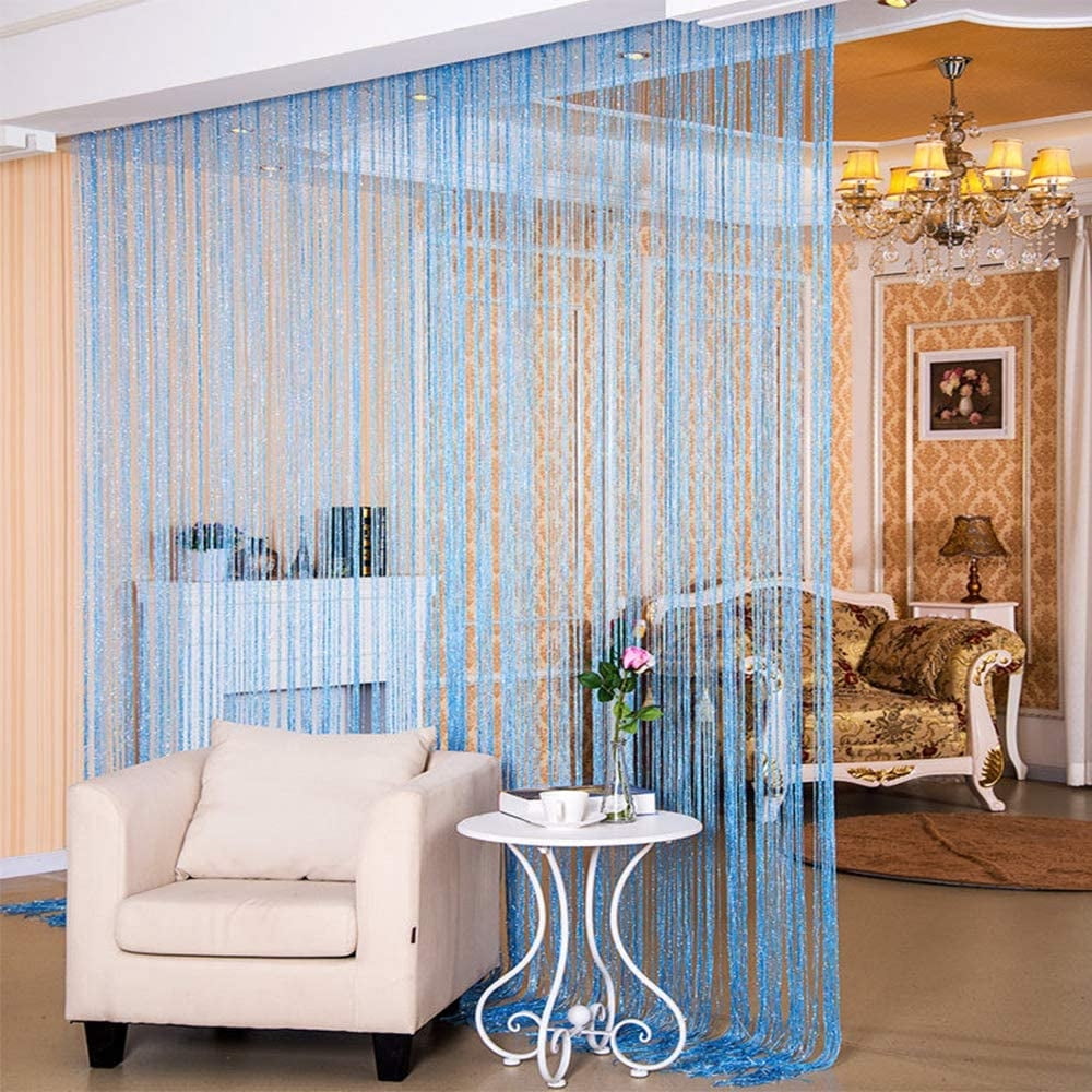 1pc Crystal Beads Curtain Living Room Bedroom Window Panel Door Wedding Decor US 
