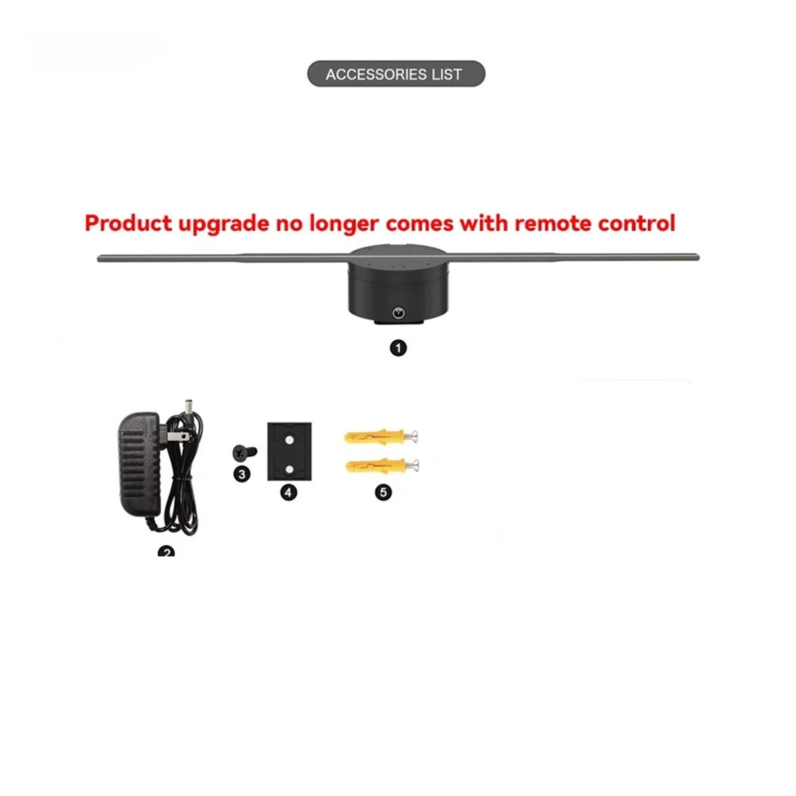 3D Advertising Projector Wifi Led Sign Holographic Lamp Player Remote Advertise Display Fan Hologram