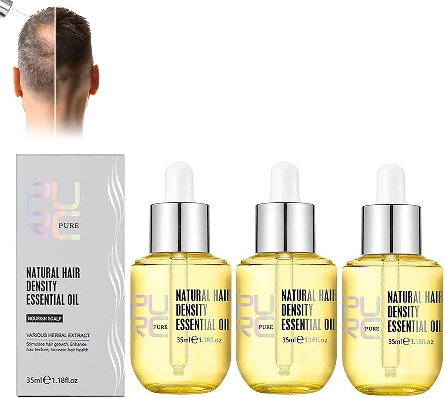 Bavlio Ginger Hair Serum, Bavlio Ginger Hair Growth Serum, Natural Hair