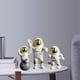 thumbnail image 5 of Estatua de modelo Sunnimix Decoración dorado 3 uds, 5 of 8