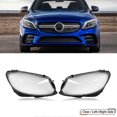 thumbnail image 2 of Right Car Headlight Lens Cover Head Light Lamp Shade Shell Lens Lampshade for W205 C300 2019 2020, 2 of 5