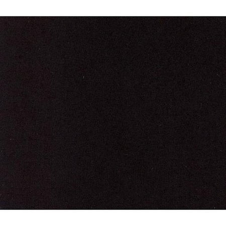 Rayon Challis, Solid Black