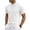 White, variant on Dxzfnsa Men's Knit T Shirts Mens Lightweight Short Sleeve Crew Neck Loose Stretchy Muscle Shirts Basic Solid Color Sport Tee Tops