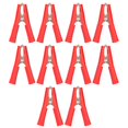 thumbnail image 1 of 10 Pcs Pince de Test Électrique Isolée Robuste 30A Chargeur de Batterie pour Voiture Bateau Camion Rouge, 1 of 5