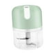 thumbnail image 1 of Pressas de ajo de ajo eléctrico de 250 ml Masher de alimentos de licuadora portátil recargable para cebolla de pimienta fruta de carne de vegetales verde, 1 of 8