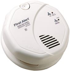 3 Pack First Alert Smoke and Carbon Monoxide Alarm Wireless Communication 
