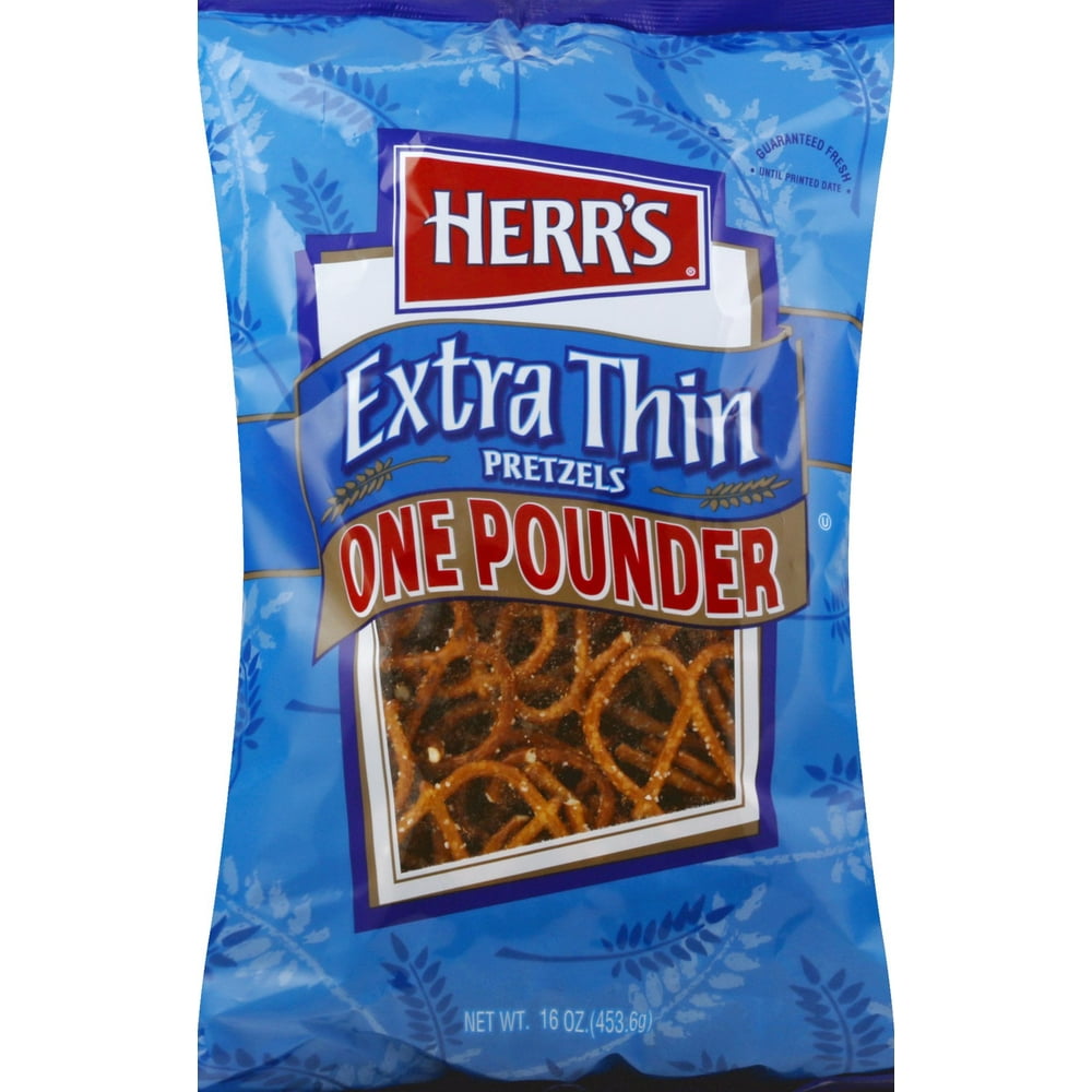 Herr's Extra Thin Pretzels, 16 Oz.