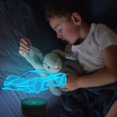 thumbnail image 4 of 3D Car Night Light for Kids, Sports Racing Illusion Optical Bedside Lamp 16 Colors Changing with Remote Control Kids Room Decor, 4 of 5